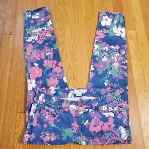 🌼10/$30🌼 Vineyard Vines Floral Skinny Pants